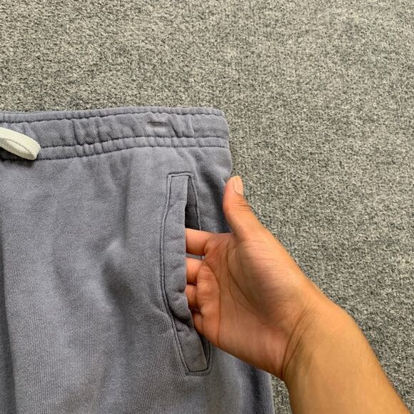 Nike Shorts Mens M Medium Steel Grey Cotton Sportswear French Terry Color Wash - Picture 3 of 12